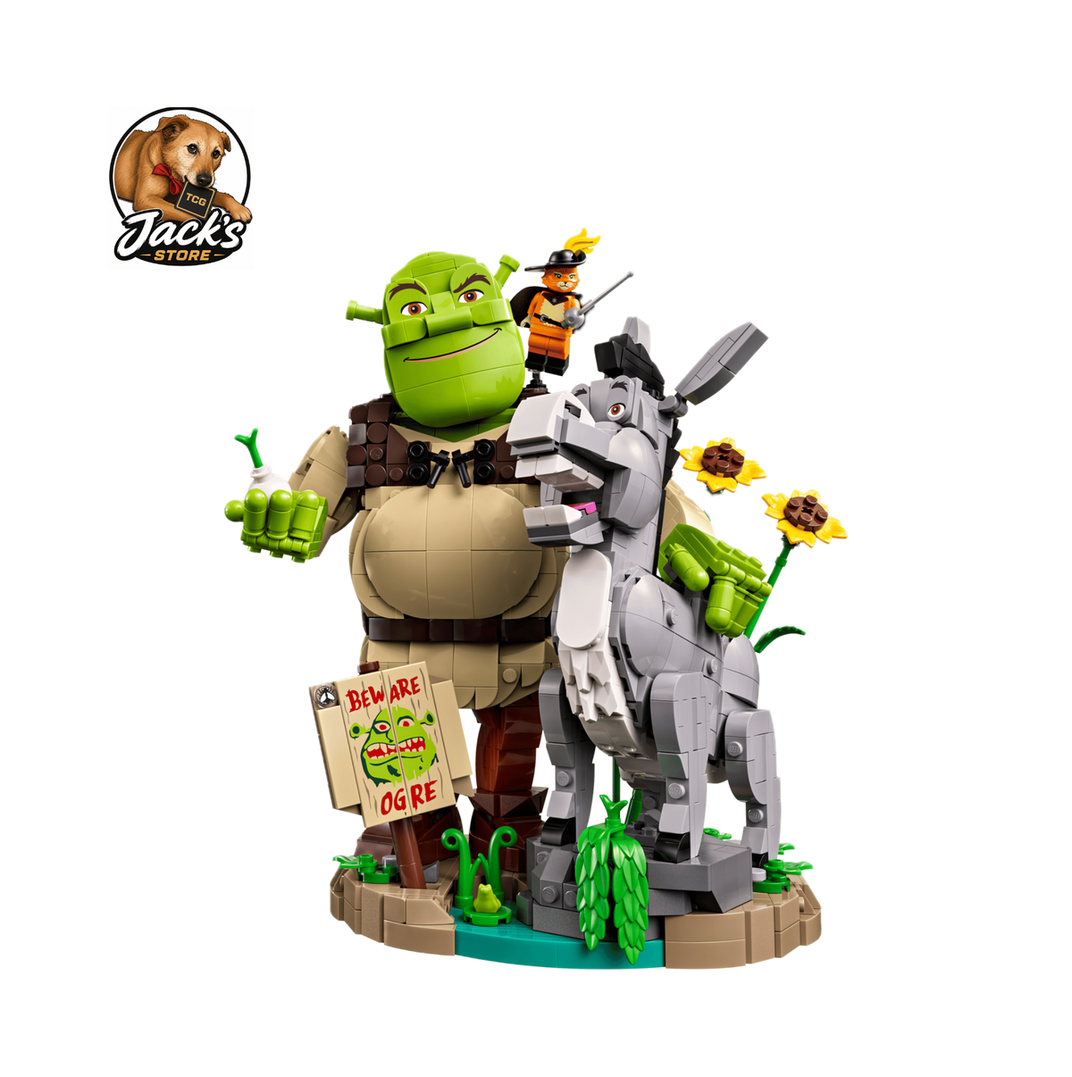 LEGO 72423 - Shrek, Ciuchino e Gatto con gli Stivali