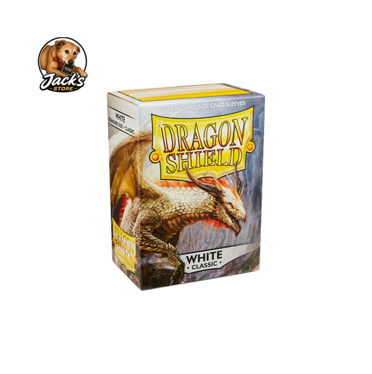 Dragon Shield - Sleeves Standard Classic - White 100Pz