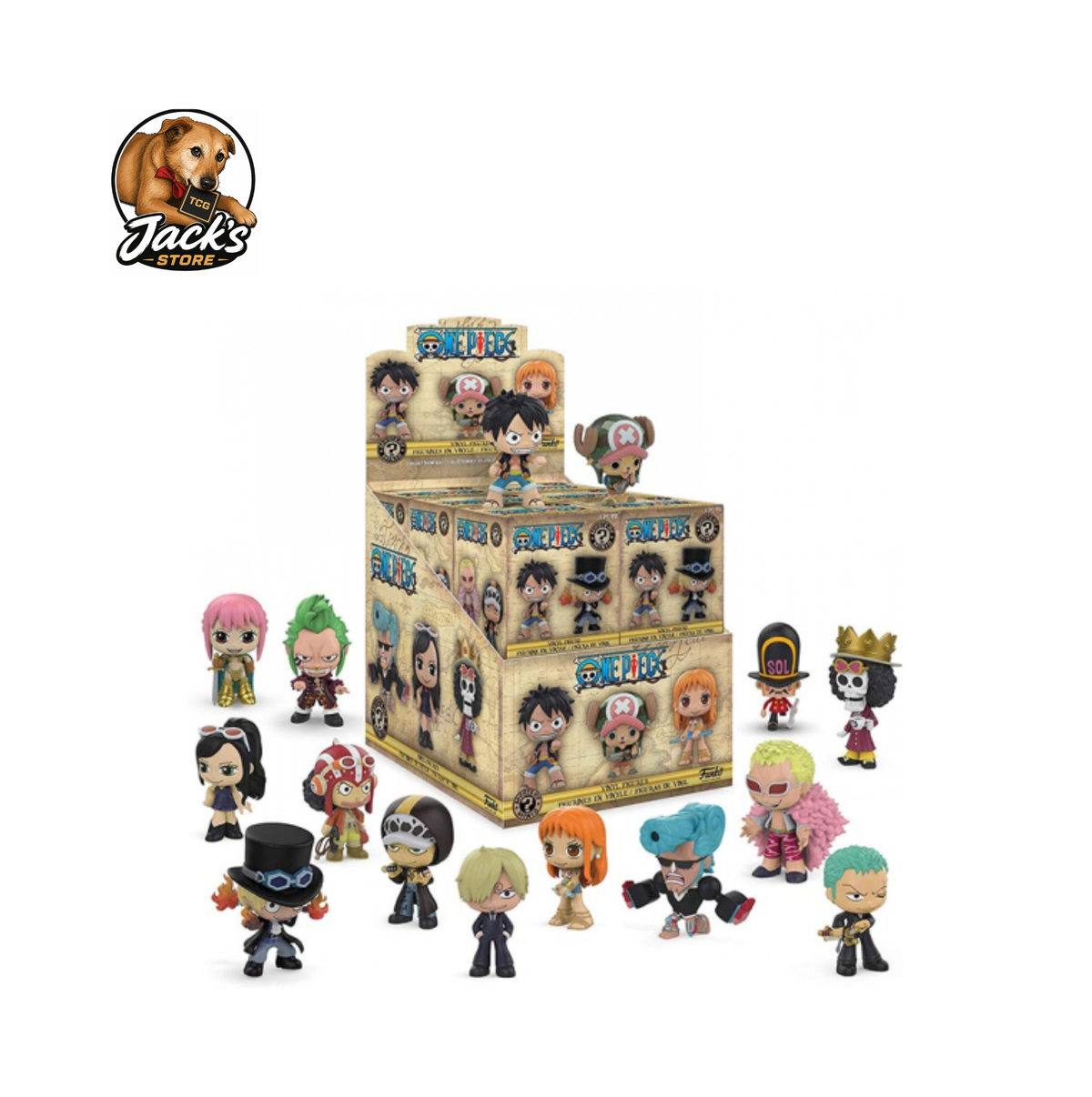 FUNKO MYSTERY MINI - One Piece 1 PEZZO CASUALE