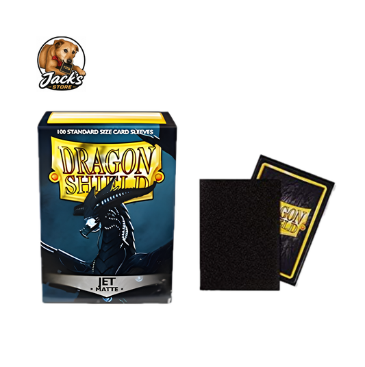 Dragon Shield - Bustine Standard Matte - Jet 100Pz
