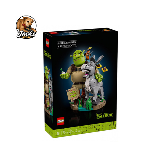 LEGO 72423 - Shrek, Ciuchino e Gatto con gli Stivali