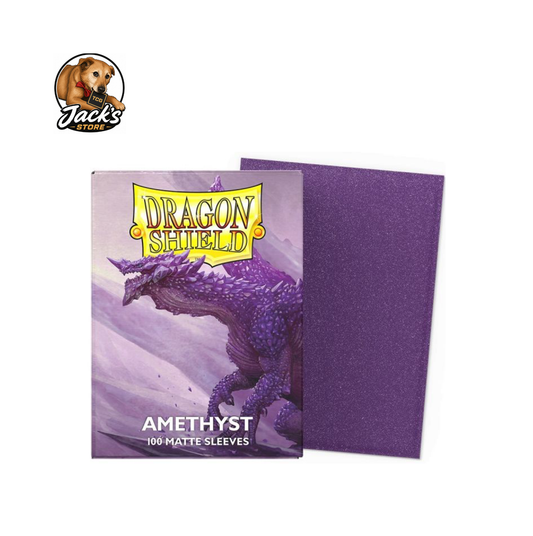 Dragon Shield - Sleeves Standard Matte - Amethyst 100Pz